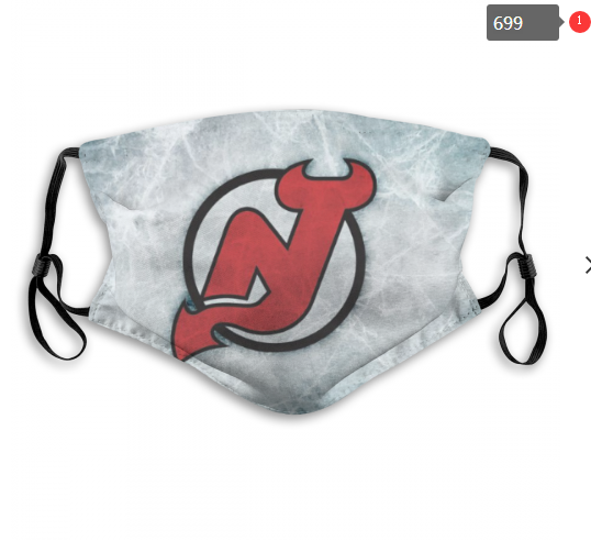 NHL New Jersey Devils #14 Dust mask with filter->new jersey devils->NHL Jersey